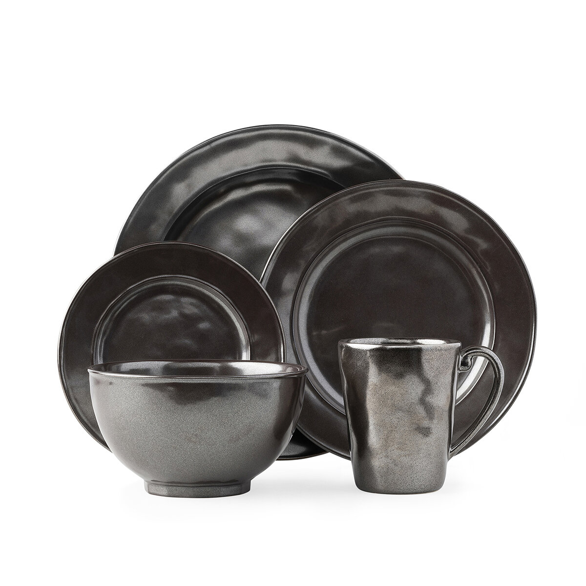 Juliska Pewter Stoneware Piece Place Setting Wayfair